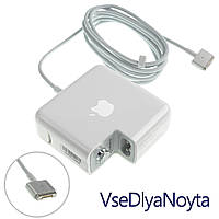 Оригинальный блок питания для ноутбука APPLE MagSafe2 16.5V, 3.65A, 60W, White (c евро-адаптером), T-образный