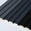 Стінова панель МДФ рейкова Антрацит 11х280 см, 1 шт, фото 9