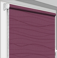 Рулонная штора TM "DecoSharm" Фала 2301 фиолетовая 400 х 1700 мм