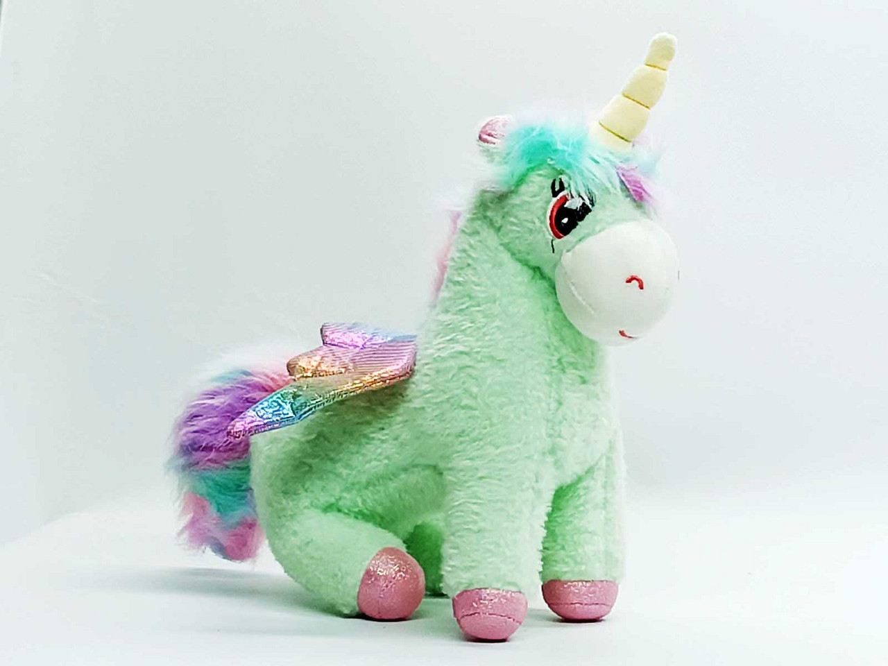 М'яка іграшка Star toys "Єдиноріг" райдужний із крилами D34582