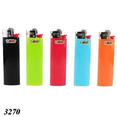 Запальничка кремнієва BIC J23 кольорова (50шт)