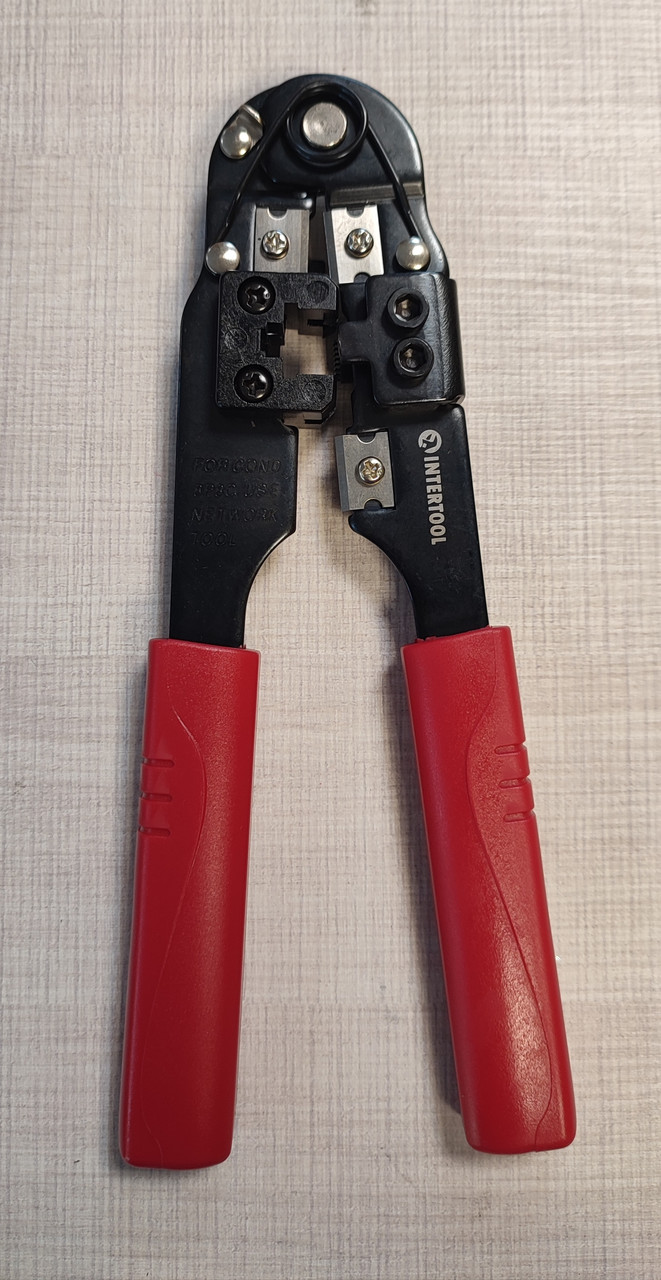 Кліщі для обтиску штекерів RJ-45 (8p8c) LAN