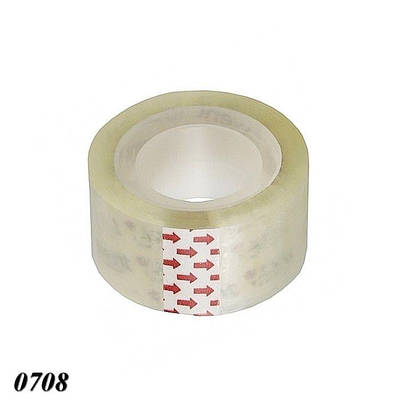 Клейка стрічка канцелярська 24 мм х 30 м прозора (6шт)