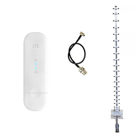 Комплект для мобільного інтернету 4G LTE "Бінго" (роутер ZTE MF79U та 3G/4G LTE антена Стріла MARKETNET), фото 1