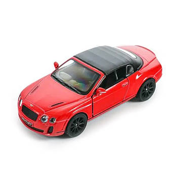 Машинка металева інерційна Bentley KT 5353 W-r колір червоний, 1:38