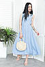 Літня сукня з софту "Wendy" оптом | Норма і батал | Розпродаж моделі, фото 3