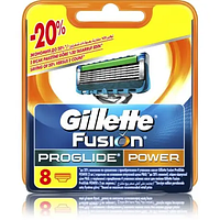 Сменные кассеты для бритья Gillette Fusion ProGlide POWER 8шт. Германия (лезвия проглайд павер)