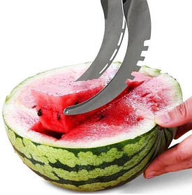 Ніж для нарізування кавуна та дині частинками Sunroz Watermelon Slicer