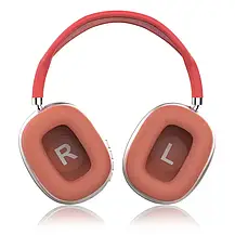 Бездротові навушники P9 Червоні, Навушники bluetooth, Навушники накладні, фото 5
