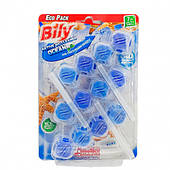 Туалетний блок для унітазу Bily аромат Океан 3 шт 150 г