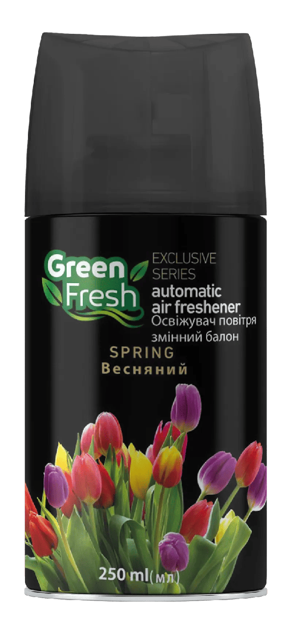 Змінний балон Green Fresh для автоматичного освіжувача повітря Весняний 250 мл