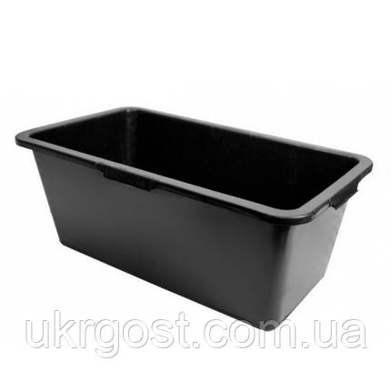 Будівельне корито прямокутне (MAAN 3304) 65 л, фото 1
