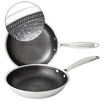 Сковорода Toscana 9090-30 Fry Pan с антипригарным PFLUON покрытием 30 см