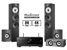 Домашній кінотеатр 5.0 Bowers & Wilkins 603 S2 + Yamaha RX-A2A