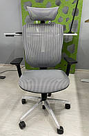GTChair Vida A - крісло з новим зручним механізмом SPWCM управління і динамічним дизайном, GT-25 сірий