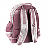 Рюкзак портфель шкільний для дівчинки, комплект набір 5 од. з балериною Paso Рожевий з сірим, фото 2