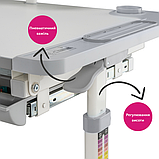 Дитяча парта, що росте, зі стільчиком Cubby LUPIN Grey, фото 7