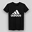 Чоловіча футболка Adidas спортивна модна котонова, біла, чорна, розмір S, M, L, XL, XXL,, фото 6