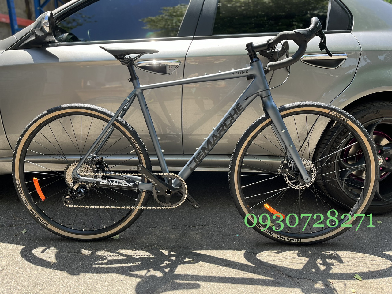 Гравійний велосипед DeMARCHE Gravel Stone 28" L-TWOO (рама L, 11S, 1х11)