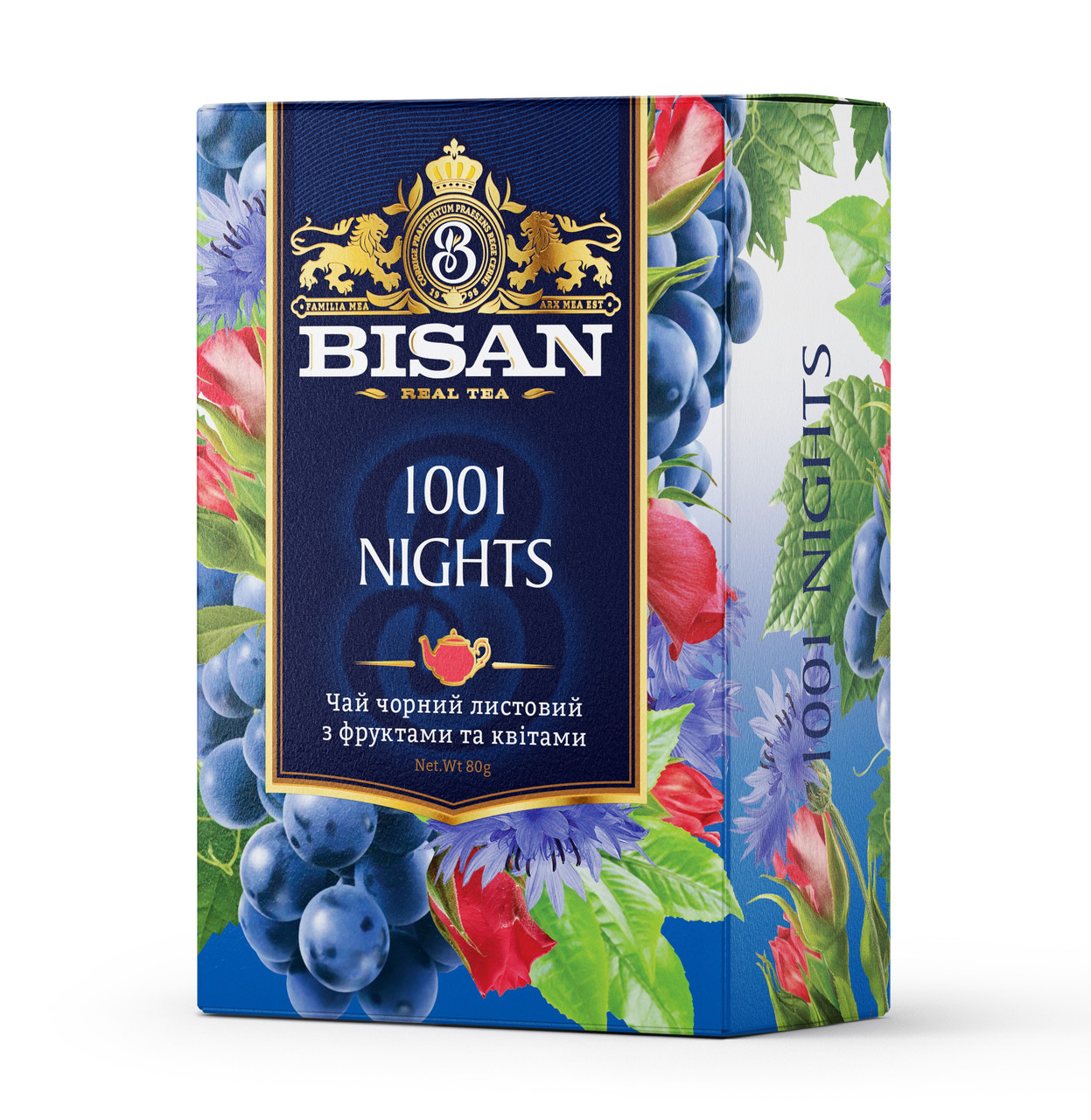 BISAN  чай 1001 NIGHTS 80г