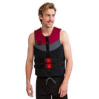 Неопреновий чоловічий страхувальний жилет Jobe Neoprene Vest Men Burgundy Red