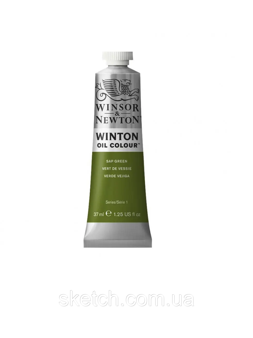 Олійна фарба WINSOR & NEWTON Winton Oil Colour, №599 Зелений сік, 37мл