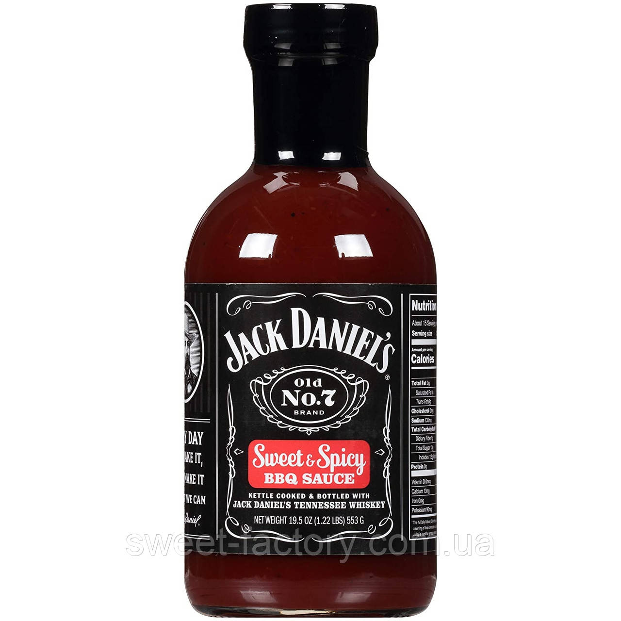 Соус Jack Daniel's Sweet & Spicy BBQ sauce 473ml