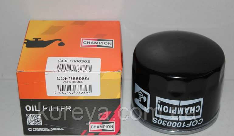 Фільтр оливний Ланос 1.4 Сенс Таврія Славута (Champion) COF100030S, фото 1