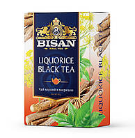 BISAN  чай LIQUORICE BLACK TEA 80г