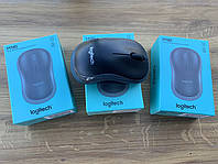 Беспроводная мышь Logitech M185 1х1 черная для ПК с ресивером (2063-235)