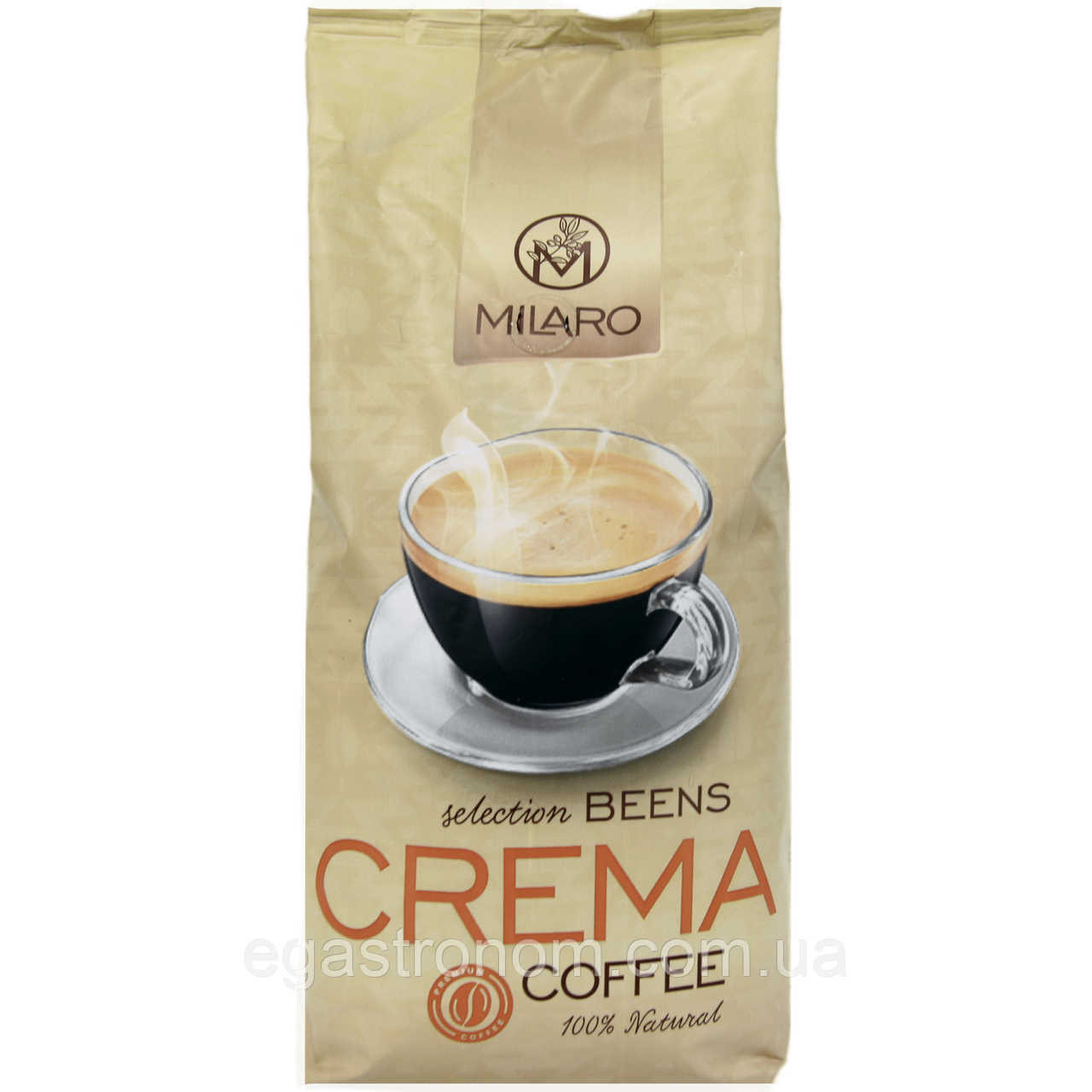 Кава крема (зерно) Міларо Milaro crema 1kg 10шт/ящ (Код: 00-00000518)