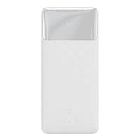 Павербанк PowerBank 20000 mAh 15W 3A Baseus с быстрой зарядкой White