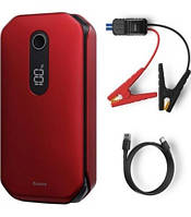 Пускозарядное устройство Бустер Baseus 12000 mAh 1000A Стартер Baseus Super Energy Pro Car Jump Starter Red