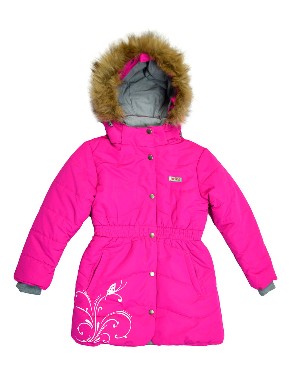 Зимова куртка пальто для дівчинки Joiks G-713