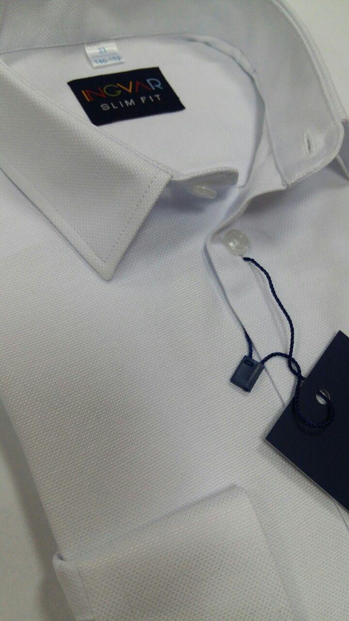 Біла класична сорочка Ingvar