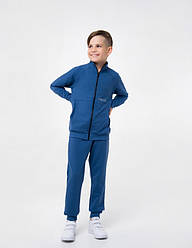 Спортивний костюм для хлопчика синій Smil