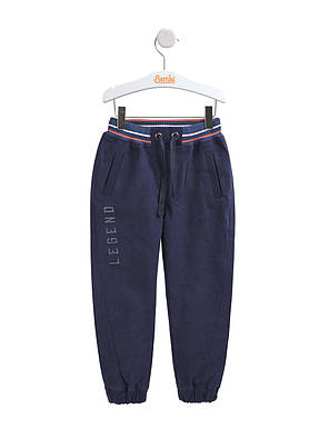 Котонові штани для хлопчика Бембі сині 110 см, фото 2