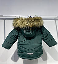 Зимова куртка для хлопчика 80 см, фото 2
