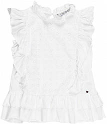 Блуза трикотажня з прошвою для дівчинки Tiffosi 116 см