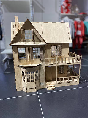 Ляльковий будинок двоповерховий, фото 2