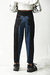 Трендові джинси cиньо-чорні Marions