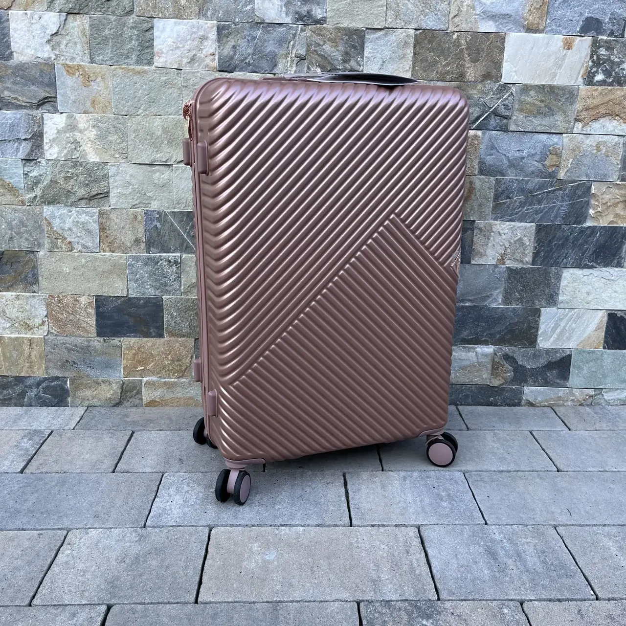 Валіза дорожня велика Wings WN01 L рожеве золото, фото 1