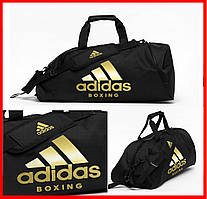 Сумка спортивна рюкзак ADIDAS Boxing  дорожня спортивна сумка адідас велика сумка для спорту