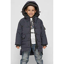 Зимова куртка для хлопчика X-Woyz Синя 110-116 см, фото 2