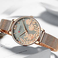 Жіночий годинник Прованс Дуже ніжний та стильний Кварцовий годинник для будь якого образу Золотистий