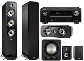 Домашній кінотеатр 5.1 Polk Audio Signature S60e + Denon AVR-X2800H