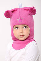 Шапка-шлем для девочки Beezy розовый