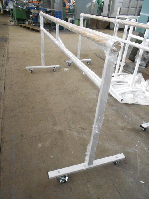 Верстат балетний однорядний мобільний з фіксаторами (SS00589), фото 1