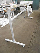 Верстат балетний однорядний мобільний з фіксаторами (SS00589), фото 2