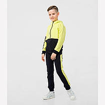 Спортивний костюм для хлопчика салатовий, фото 2